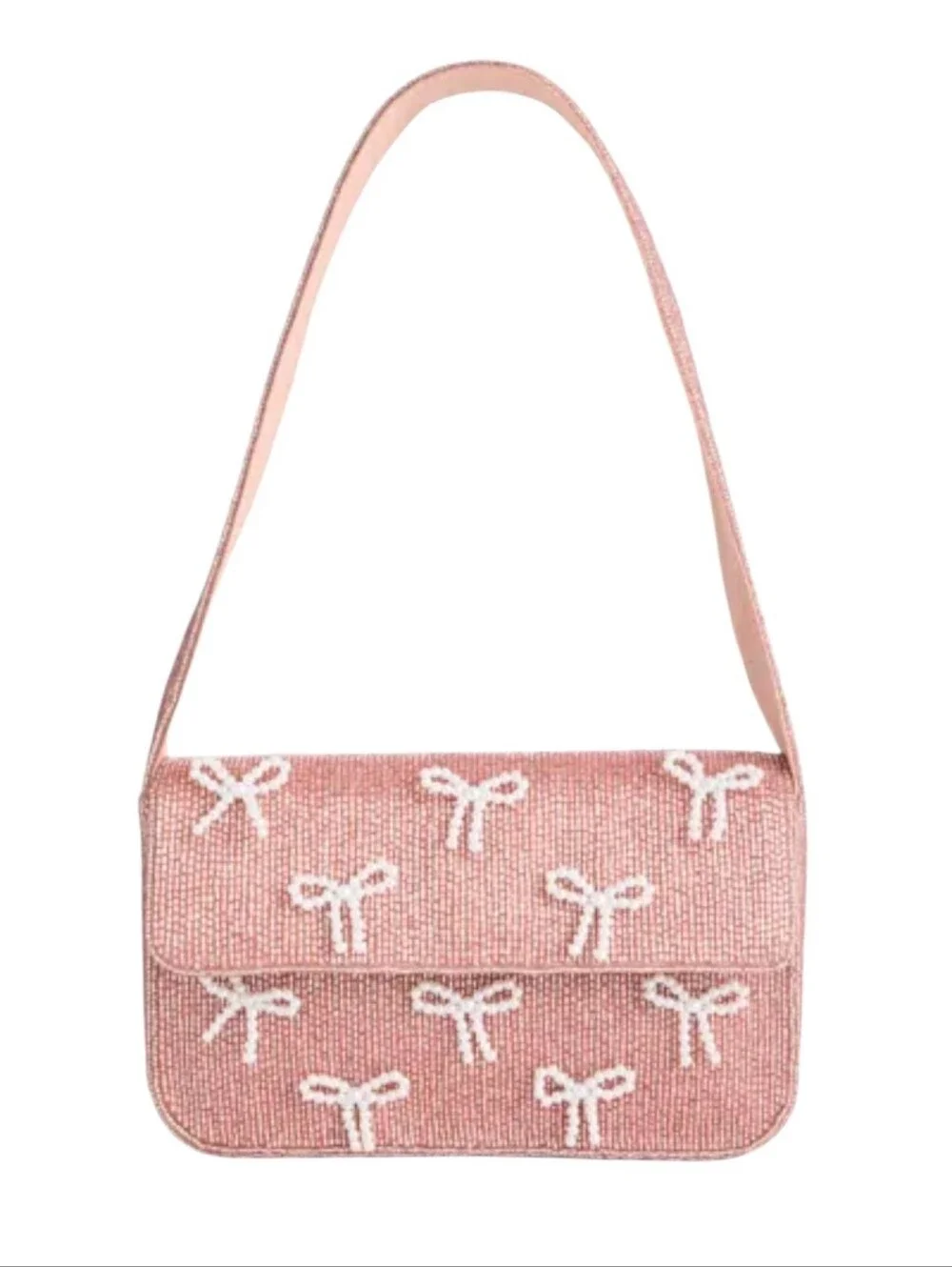 NEW ON 34TH Hand Beaded Shoulder Bag, Exclusively At Macy's In Pattern